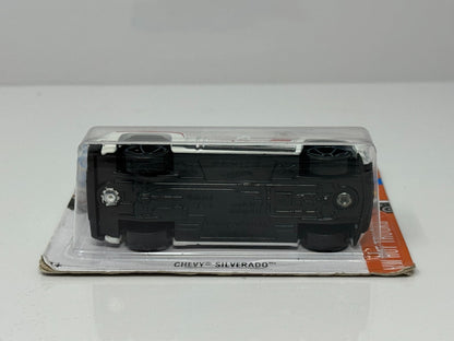 Hot Wheels HW Hot Trucks Chevy Silverado 1:64 Diecast Short Card