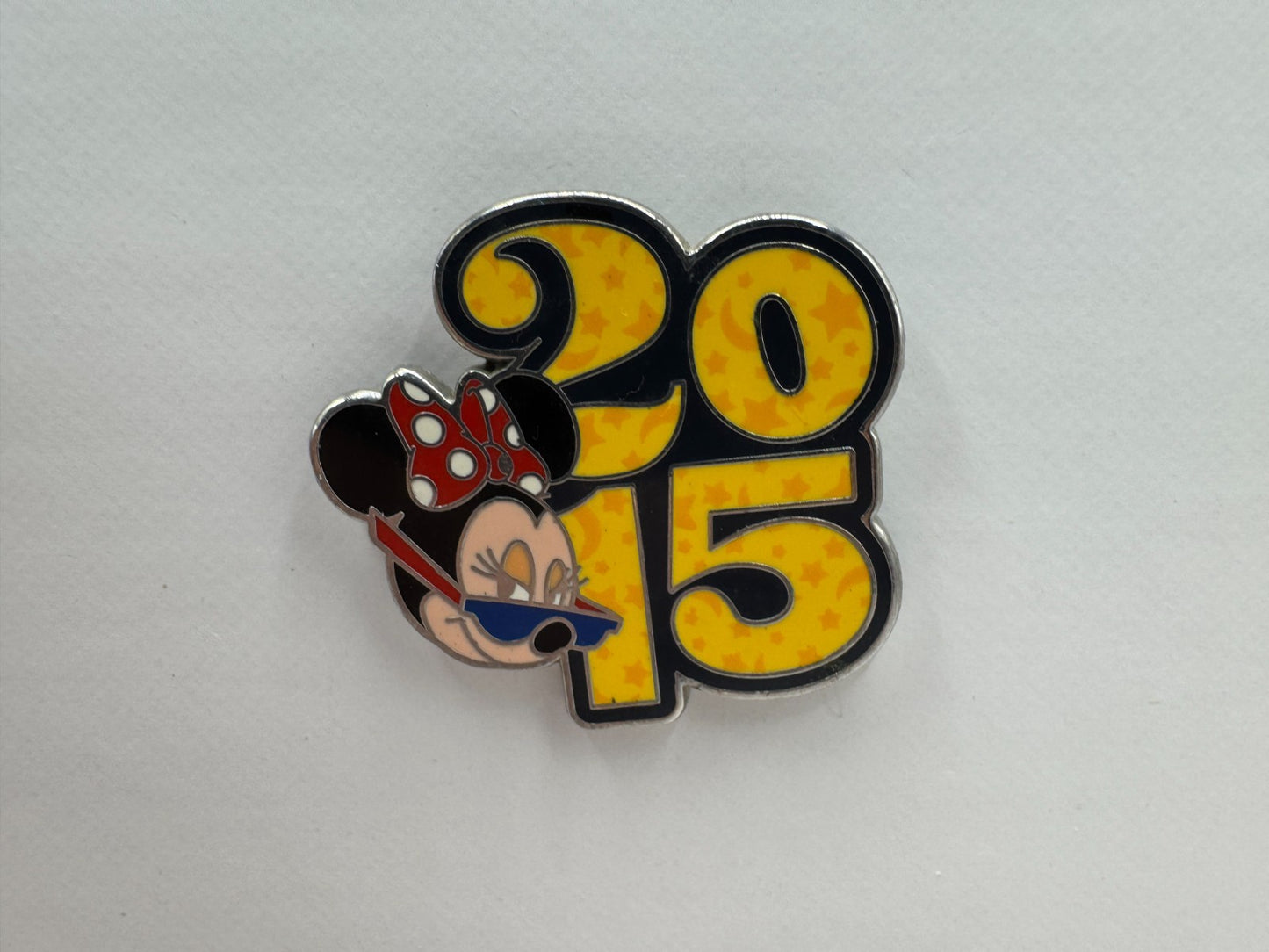 Disney Parks 2015 Dated Booster Minnie Mouse Trading Pin DC2S12