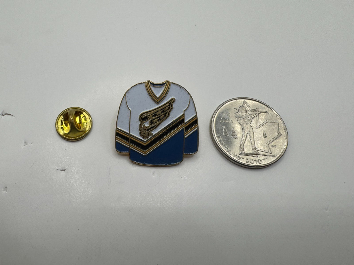 Washington Capitals 2000s White Jersey NHL Hockey Lapel Pin