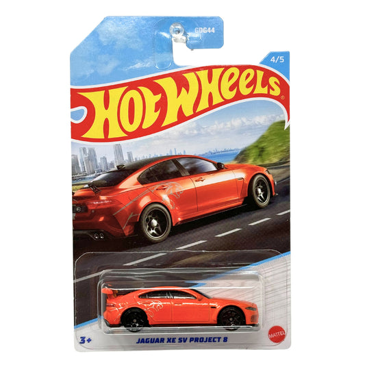 Hot Wheels Luxury Sedans Jaguar XE SV Project 8 1:64 Diecast