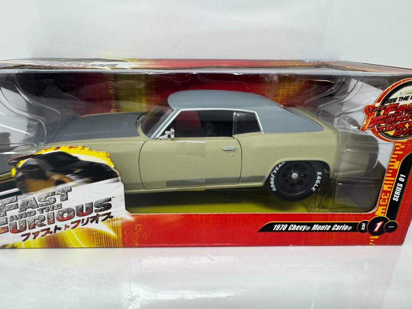 Joyride RC2 Fast & Furious 1970 Chevrolet Monte Carlo Tokyo Drift 1:18 Diecast
