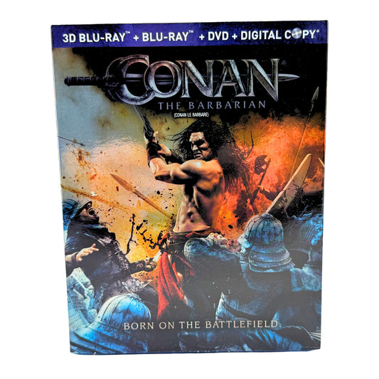 Conan the Barbarian (3D Blu-ray) Jason Momoa Fantasy Action Adventure