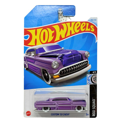 Hot Wheels Treasure Hunt Rod Squad 1953 Chevy Custom 1:64 Diecast