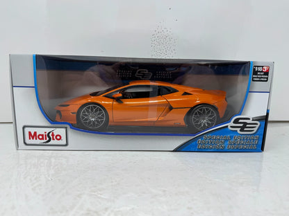 Maisto Special Edition 1:18 Lamborghini Temerario Diecast Model Car Orange