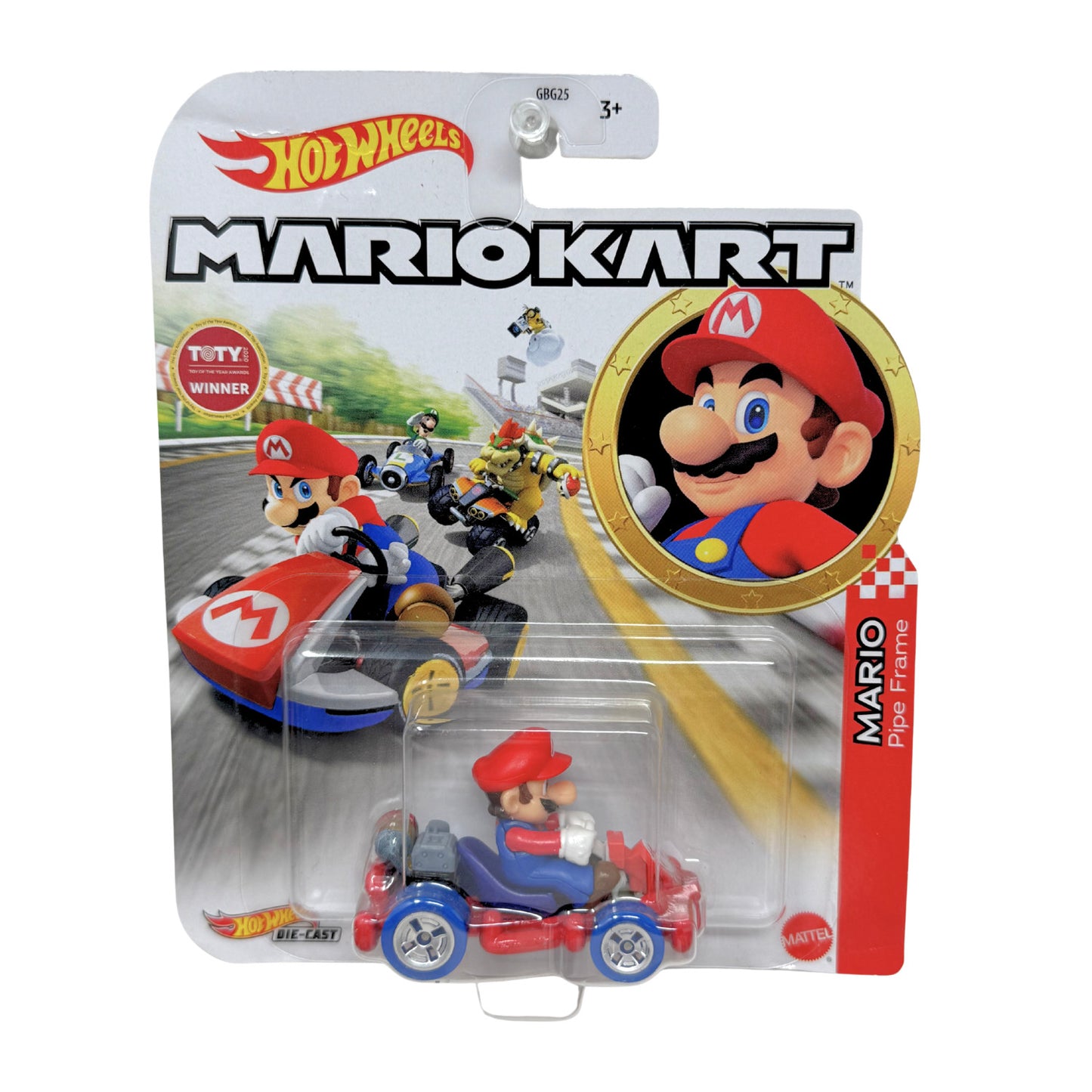 Hot Wheels Mario Kart Mario Pipe Frame 1:64 Diecast