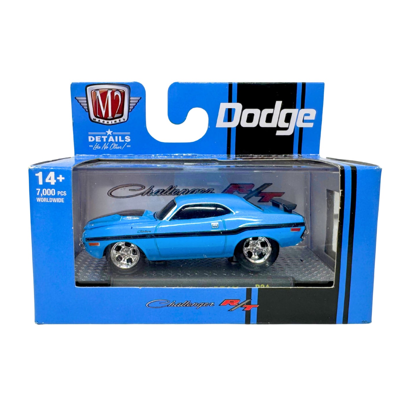 M2 Machines Ground Pounders 1970 Dodge Challenger R/T 383 1:64 Diecast