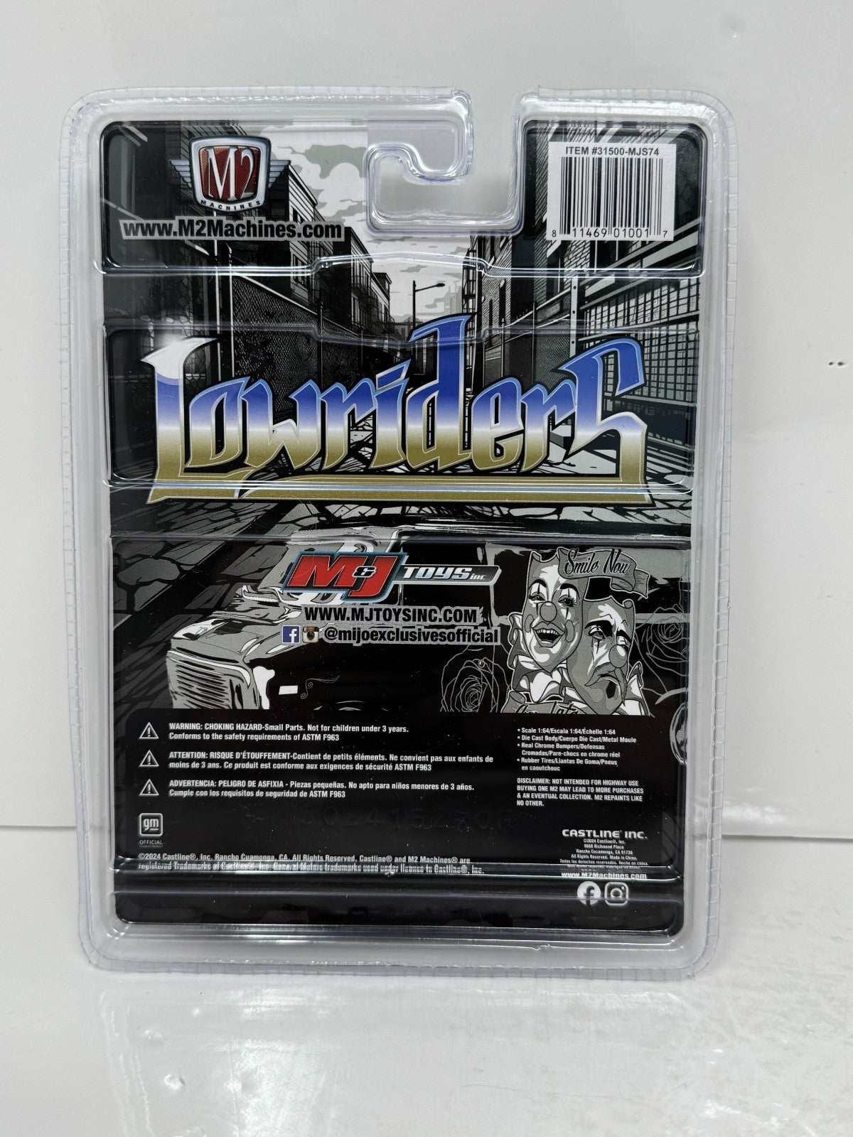 M2 Machines Lowriders 1971 Chevrolet Van G10 Smile Now Cry Later MiJo 1:64 Diecast