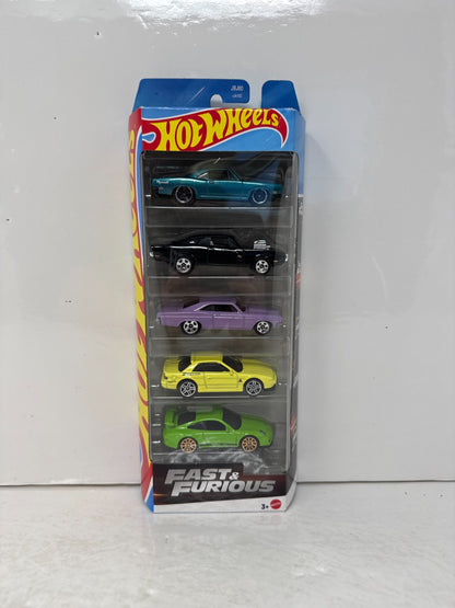 Hot Wheels Fast & Furious 5 Car Gift Set 1:64 Diecast