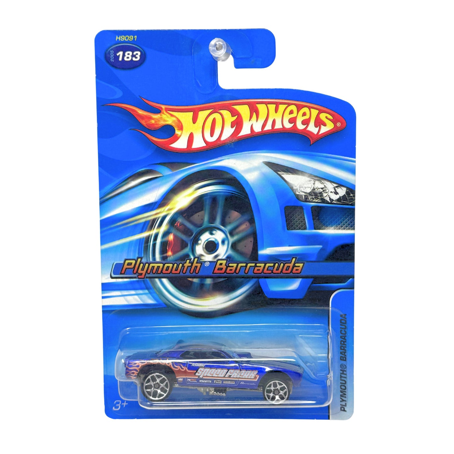 Hot Wheels Plymouth Barracuda Speed Freak 1:64 Diecast Blue