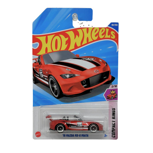 Hot Wheels Compact Kings 2015 Mazda MX-5 Miata 1:64 Diecast