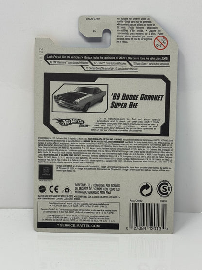 Hot Wheels First Editions 1969 Dodge Coronet Super Bee 1:64 Diecast Silver