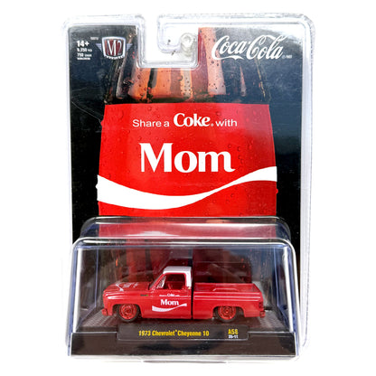M2 Machines Coca-Cola Mom 1973 Chevrolet Cheyenne 10 CHASE 1:64 Diecast