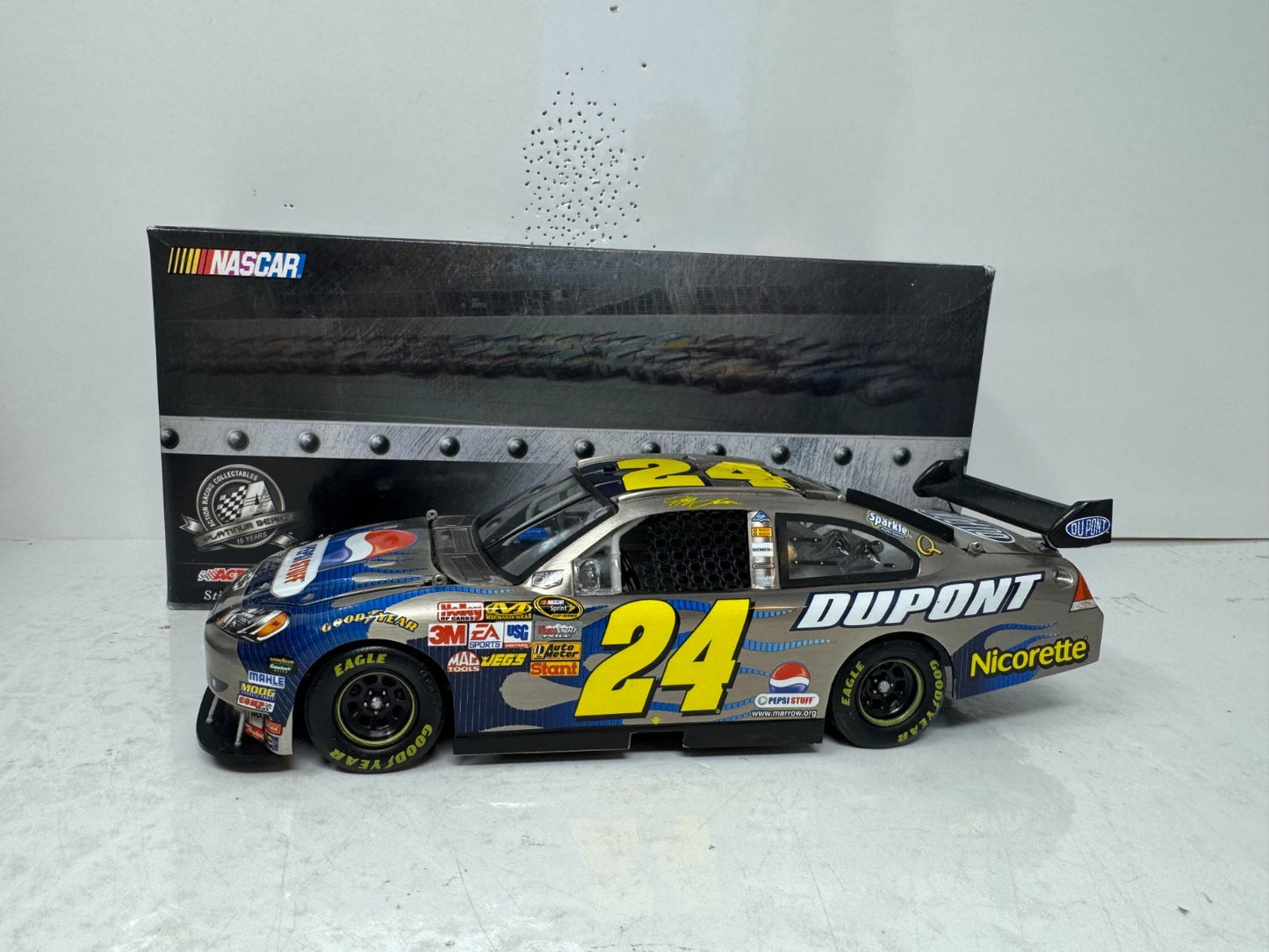 Action Nascar #24 Jeff Gordon Pepsi Stuff GM DEALERS 2008 Impala SS 1:24 Diecast