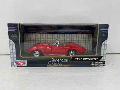 Motormax American Classics 1967 Chevrolet Corvette 1:24 Diecast