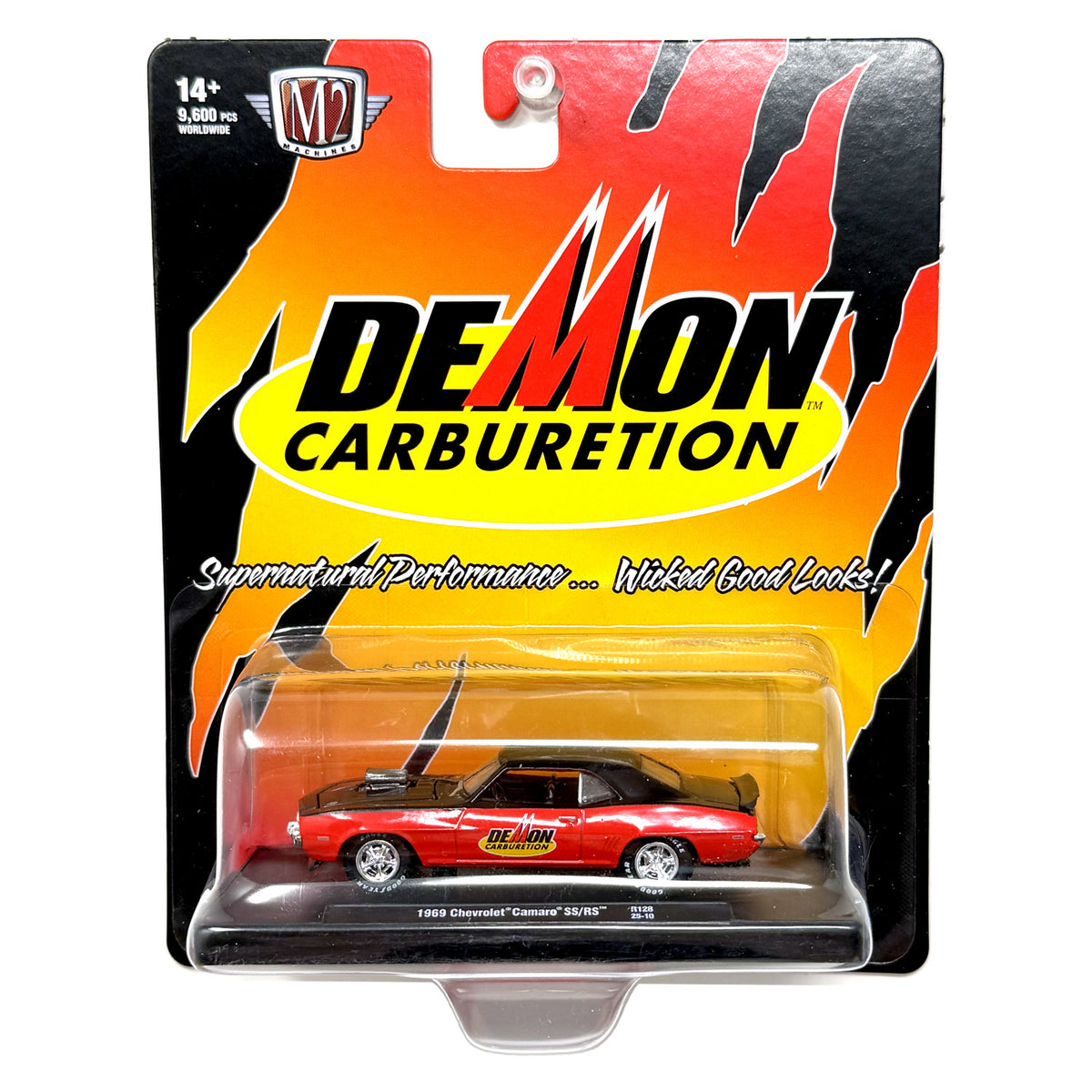M2 Machines Demon Carburetion 1969 Chevrolet Camaro SS/RS 1:64 Diecast