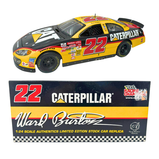 Racing Champions Nascar Ward Burton #22 Caterpillar 1:24 Diecast