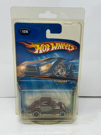 Hot Wheels T-Hunt 1934 3-Window 1:64 Diecast Real Riders