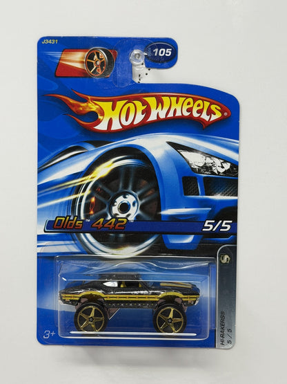 Hot Wheels Hi-Rakers Oldsmobile 442 1:64 Diecast V1