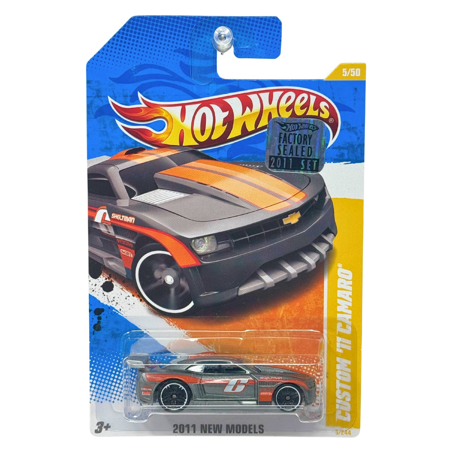 Hot Wheels New Models Custom 2011 Camaro 1:64 Diecast Factory Sealed Gray