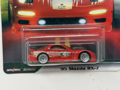Hot Wheels Premium Fast & Furious Original Fast 1995 Mazda RX-7 1:64 Diecast