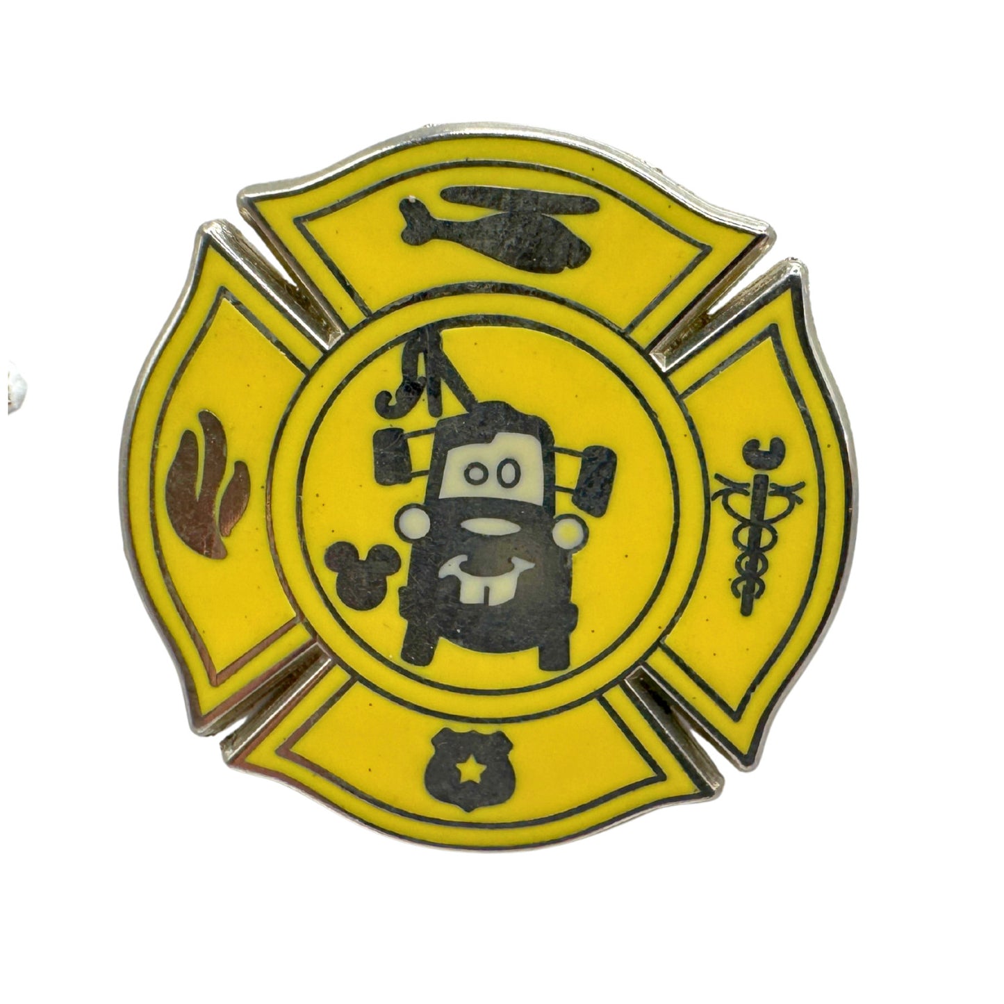 DLR Disney Rescue Squad Mater’s Junkyard Jamboree Signs Trading Pin DC1S19