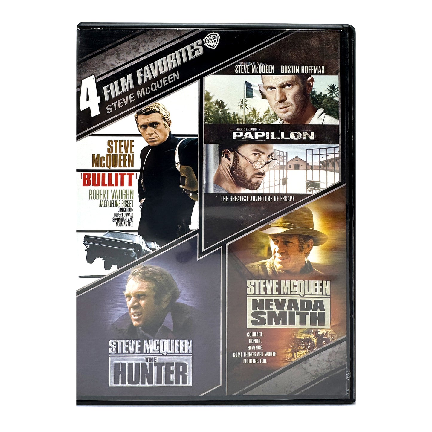 Steve McQueen: Hunter / Nevada Smith / Bullitt / Papillon (DVD) Movie Collection