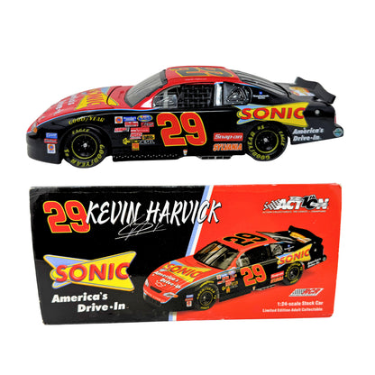 Action Nascar #29 Kevin Harvick Sonic 2002 Chevy Monte Carlo 1:24 Diecast