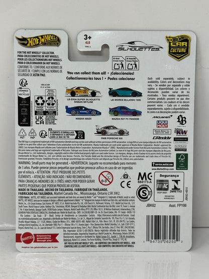Hot Wheels Premium Silhouettes LB-Works McLaren 720S Zero CHASE 0/5 1:64 Diecast