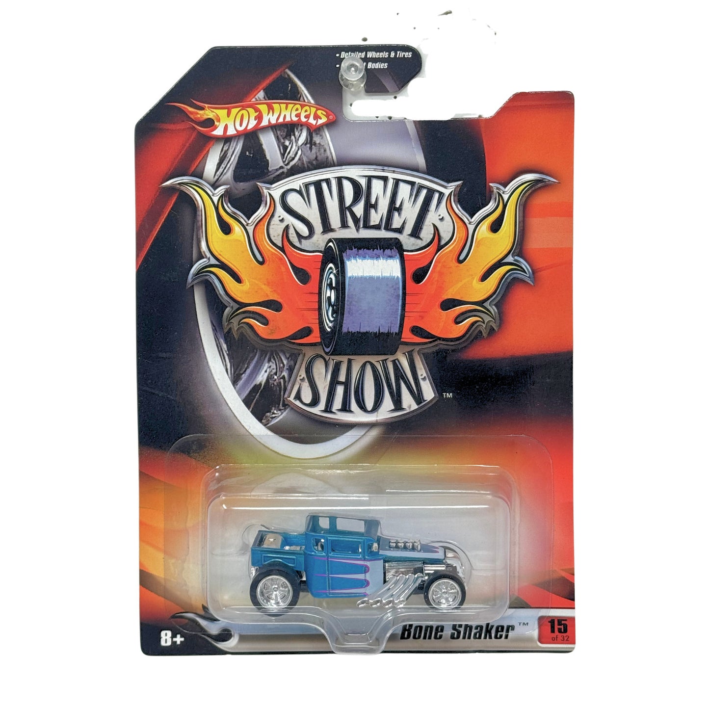 Hot Wheels Street Show Bone Shaker 1:64 Diecast RARE BLUE Variation