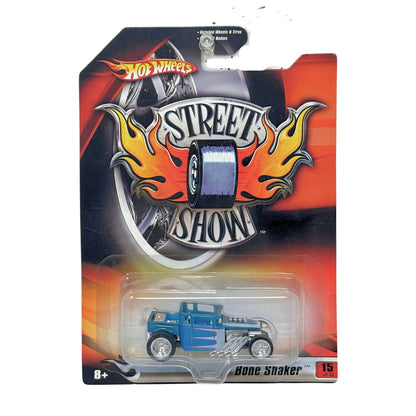 Hot Wheels Street Show Bone Shaker 1:64 Diecast RARE BLUE Variation