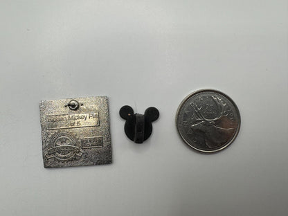 WDW Disney Neon Mickey Mouse Orange Hidden Mickey Trading Pin DC2S1