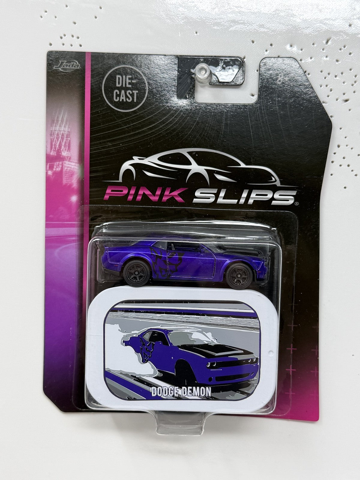 Jada Pink Slips Dodge Demon 1:64 Diecast