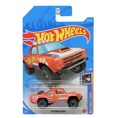 Hot Wheels Race Team 1987 Dodge D100 1:64 Diecast