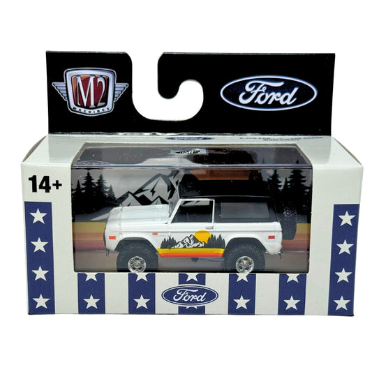 M2 Machines 1976 Ford Bronco 1:64 Diecast