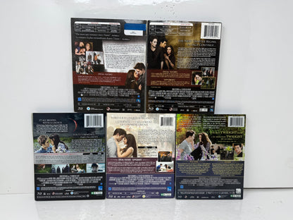 Twilight Saga 1-5 Blu-ray Movie Collection Kristen Stewart Robert Pattinson