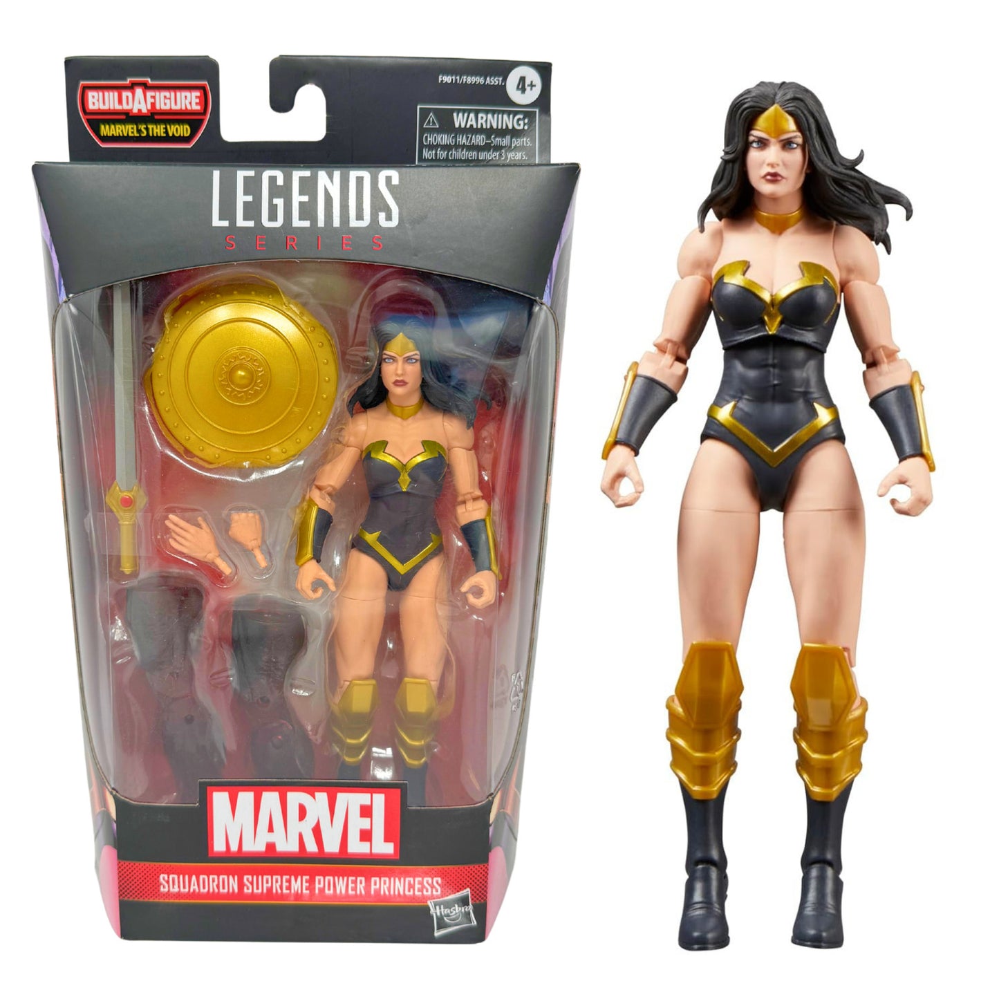Marvel Legends Squadron Supreme Power Princess Figure w/ The Void BAF Piece
