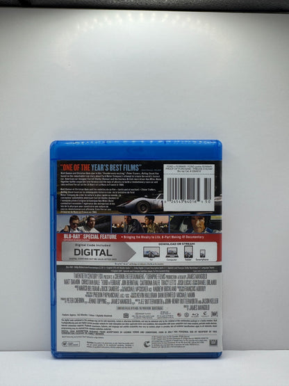Ford v Ferrari (Blu-ray) Matt Damon Drama