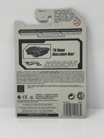 Hot Wheels Stars 1970 Dodge Challenger Hemi 1:64 Diecast Burgundy