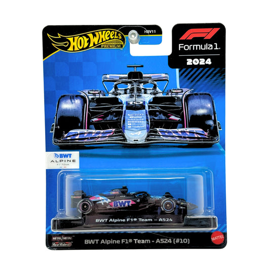 Hot Wheels Premium Formula 1 BWT Alpine F1 Team A524 1:64 Diecast