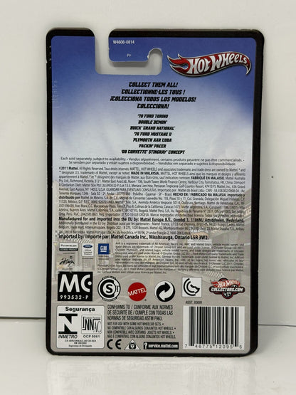 Hot Wheels Boulevard 2009 Corvette Stingray Concept 1:64 Diecast Real Riders