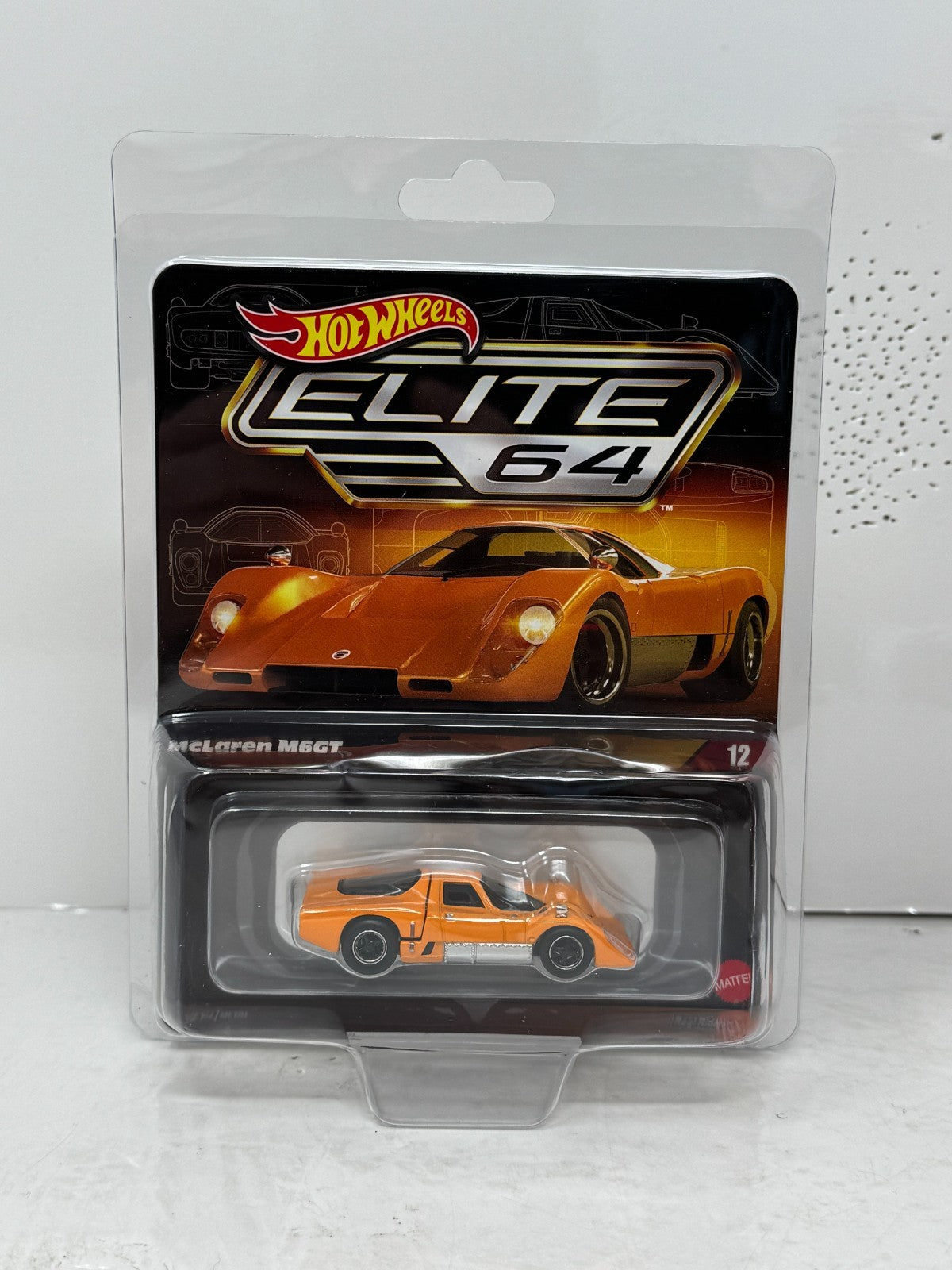 Hot Wheels Collectors Elite 64 McLaren M6GT 1:64 Diecast
