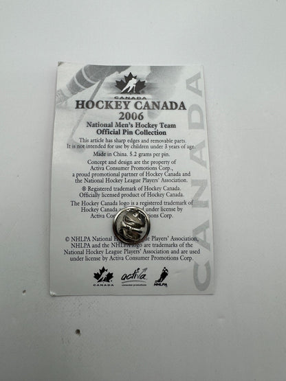 2006 Team Canada Shane Doan IIHF Hockey Lapel Pin