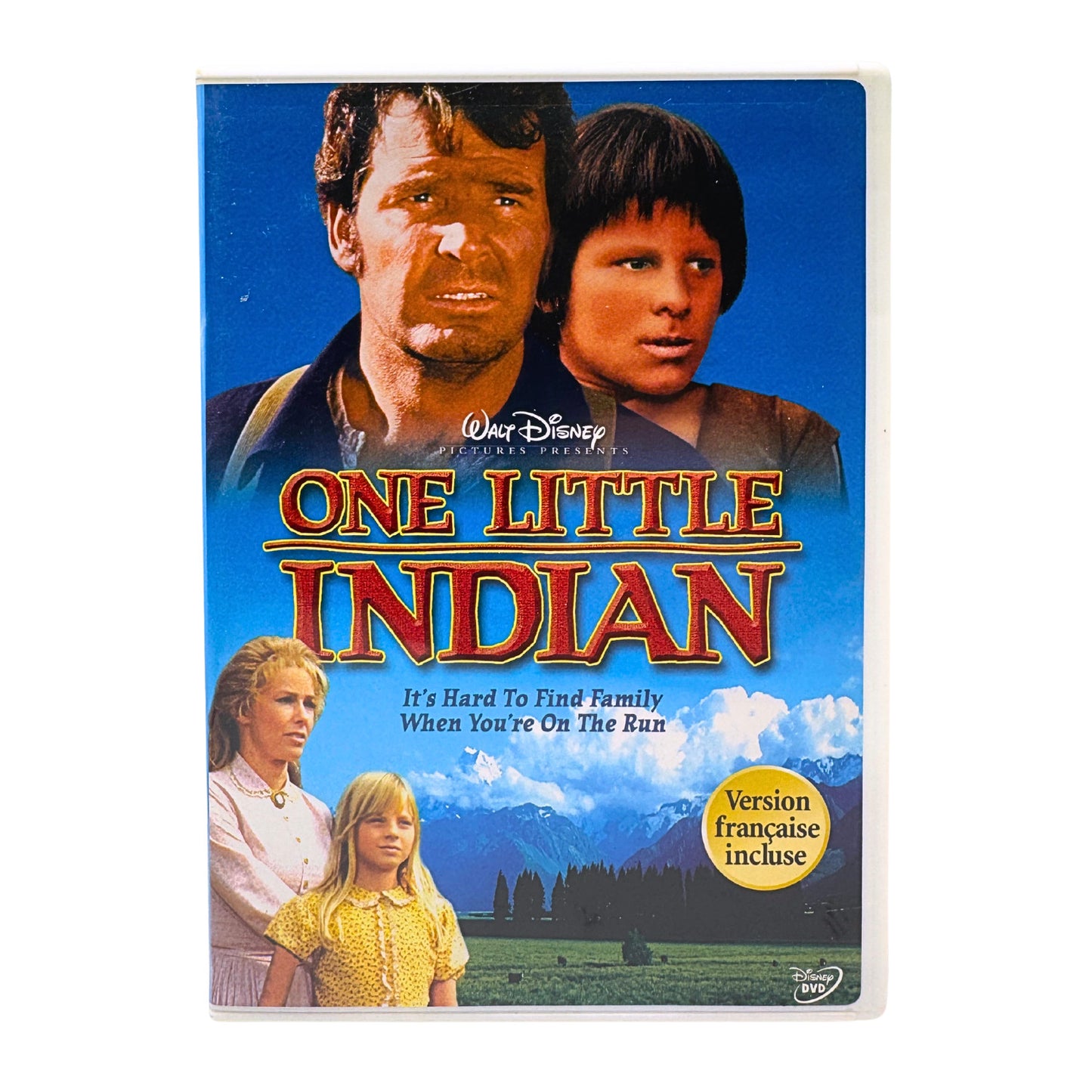 One Little Indian (DVD) James Garner Disney Western