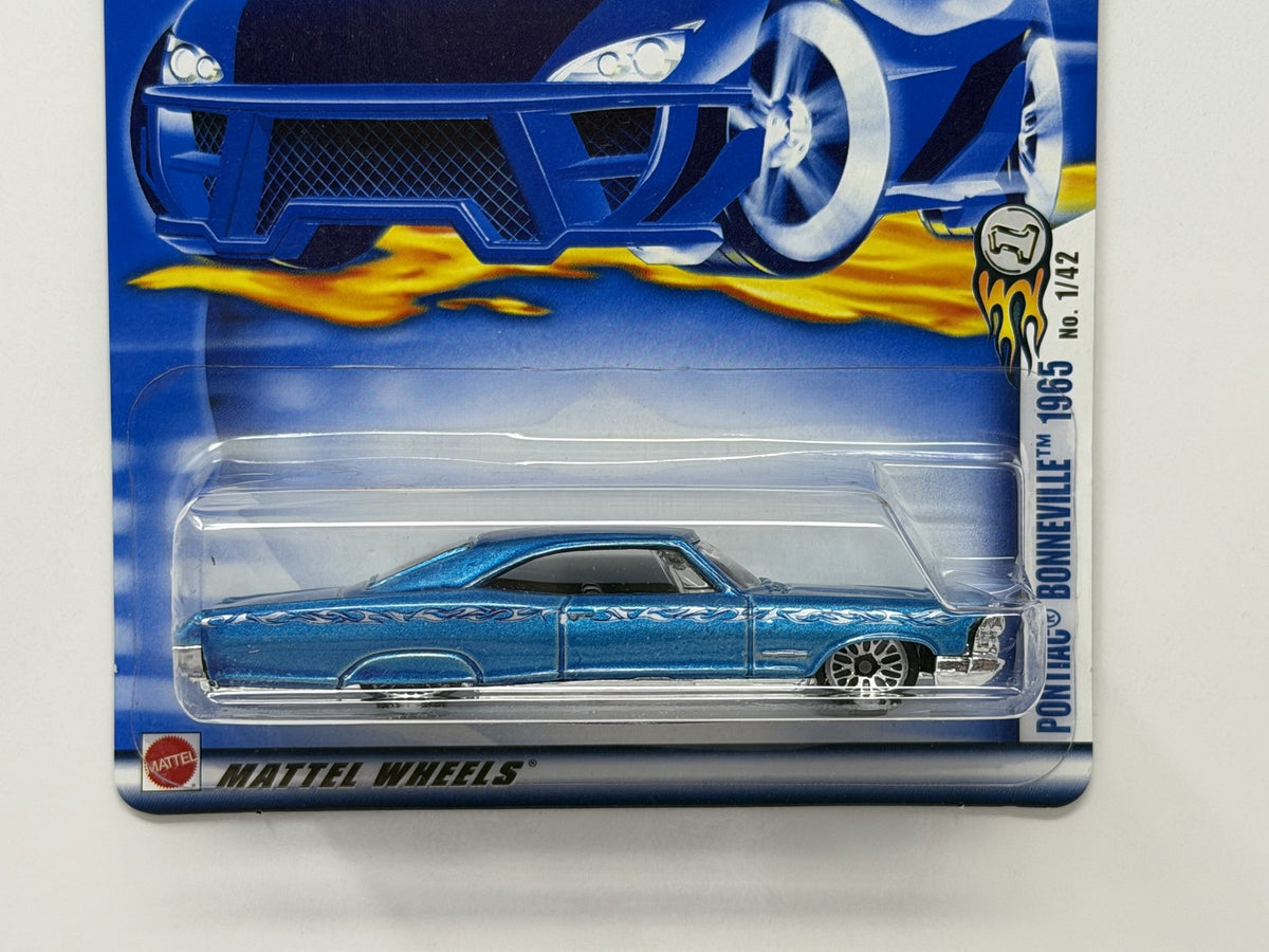 Hot Wheels 1965 Pontiac Bonneville 1:64 Diecast Blue