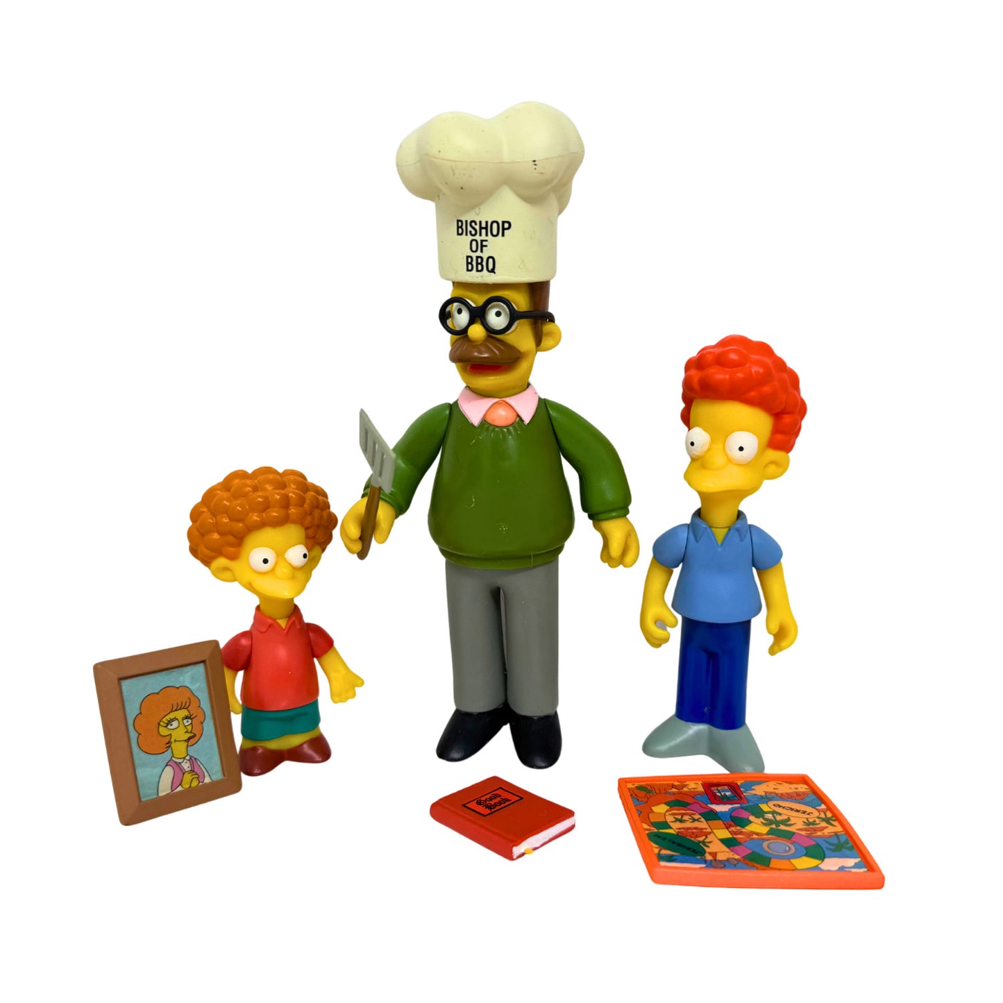 Simpsons World of Springfield Flanders Family Figure Set Playmates