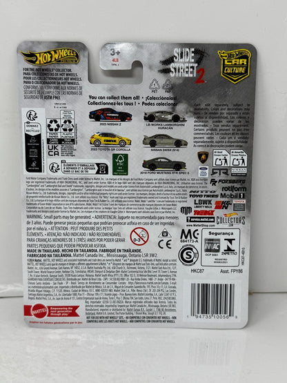 Hot Wheels Premium Slide Street 2 2023 Toyota GR Corolla CHASE 0/5 1:64 Diecast