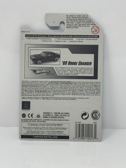 Hot Wheels Muscle Mania 1969 Dodge Charger 1:64 Diecast Green