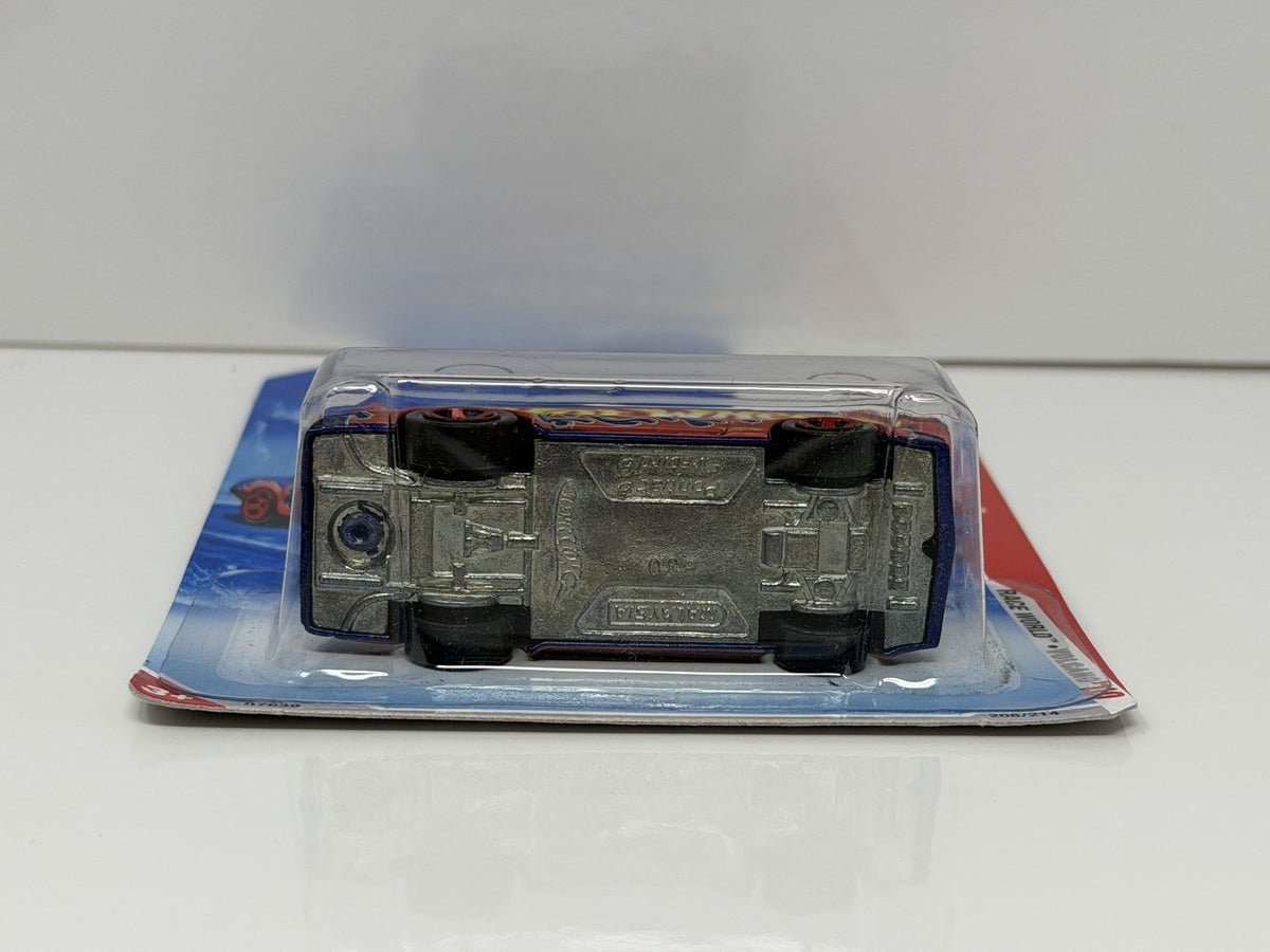 Hot Wheels Race World Volcano Pontiac Hot Bird 1:64 Diecast Blue