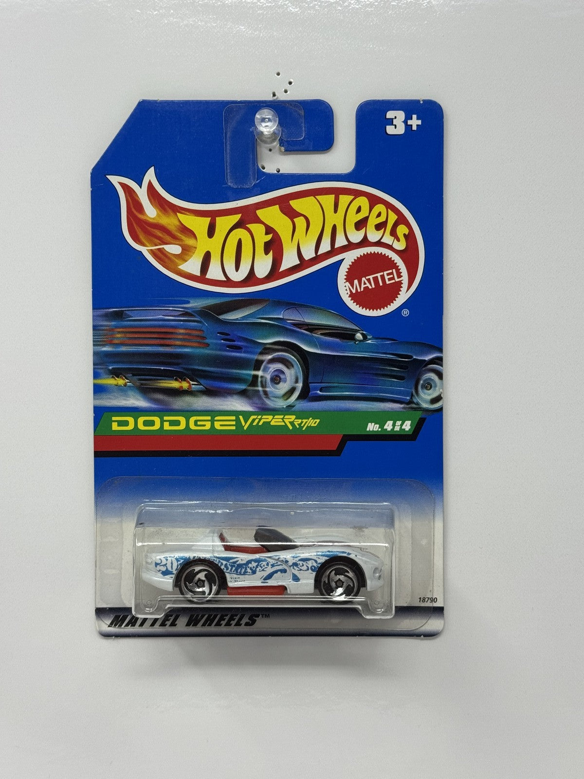 Hot Wheels Dodge Viper RT-10 No. 4 of 4 1:64 Diecast