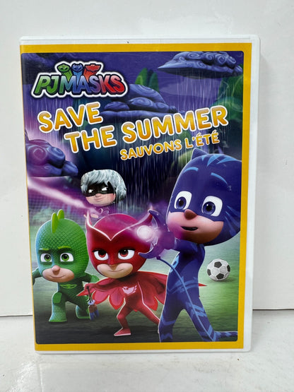 Pj Masks: Save The Summer (DVD) Kids Cartoon Good Condition!!!